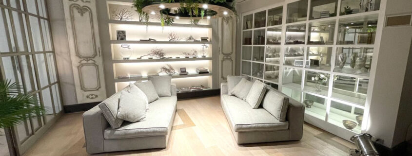 Il divano modulare nella zona living personalizzazione e flessibilità_Muebles Arte